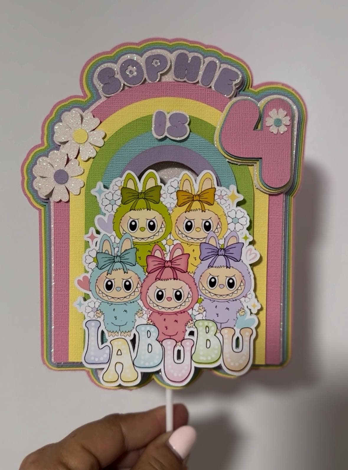 Labubu Cake Topper