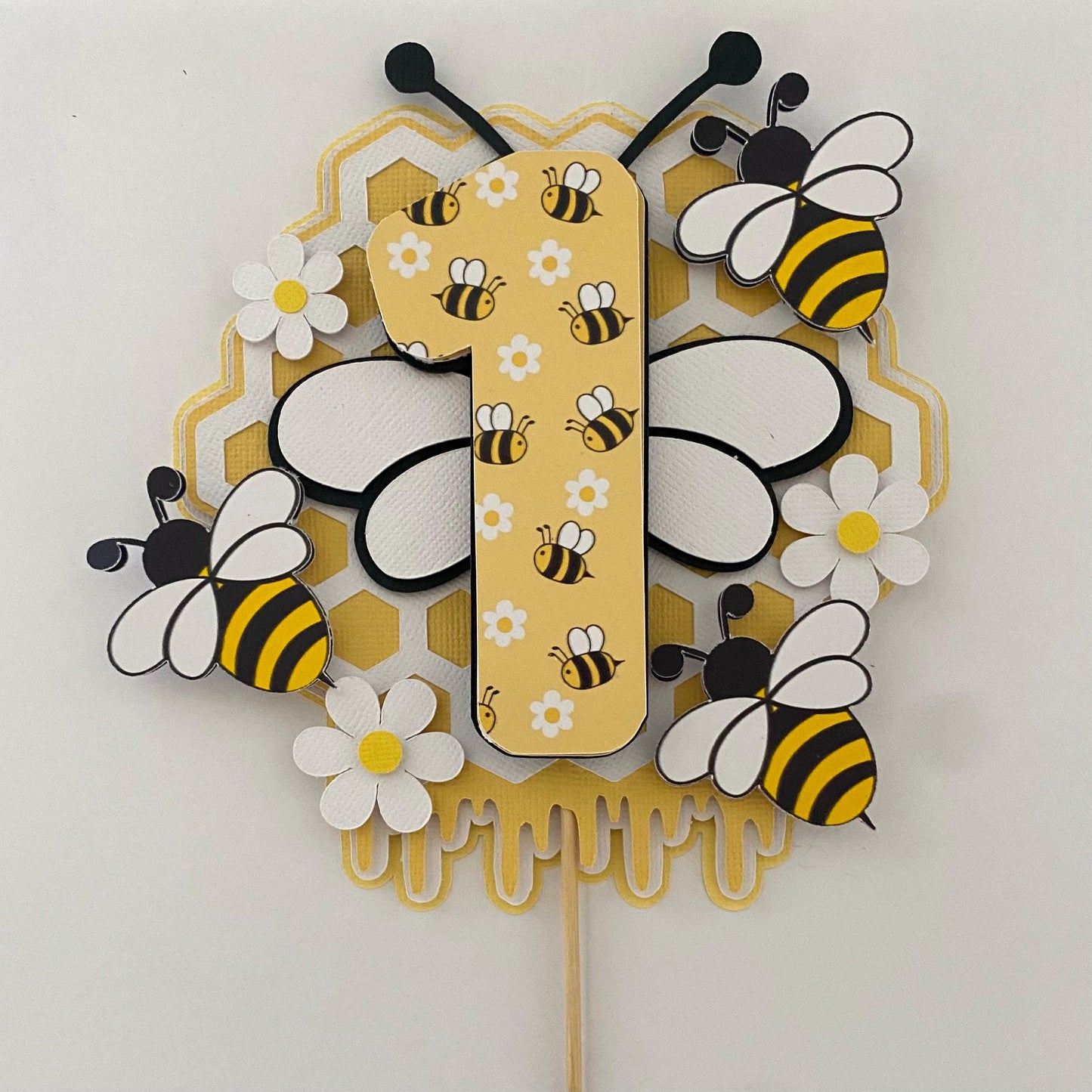 Bumblebee Cake Topper