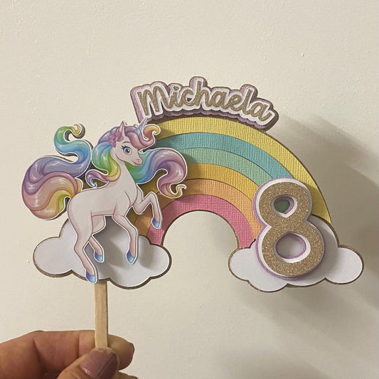 Unicorn Cake Topper
