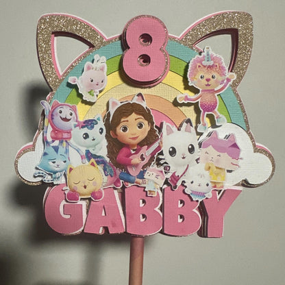 Gabby’s Dollhouse Cake Topper