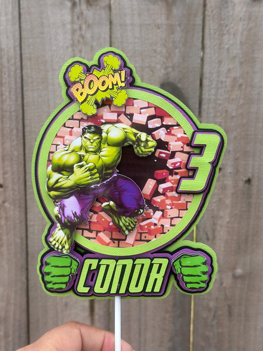Hulk Cake Topper