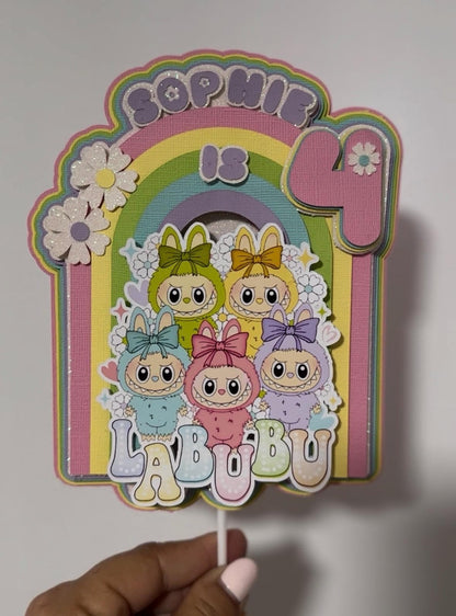Labubu Cake Topper