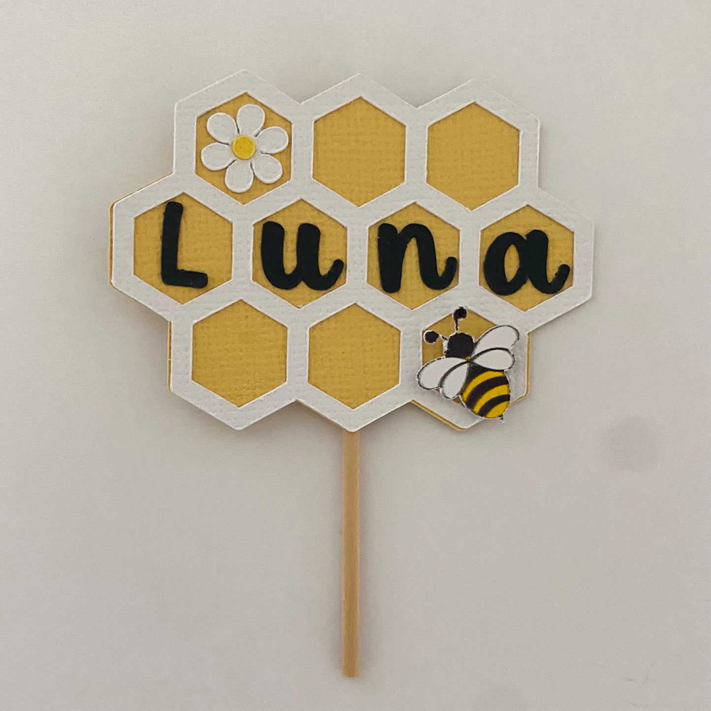 Bumblebee Cake Topper