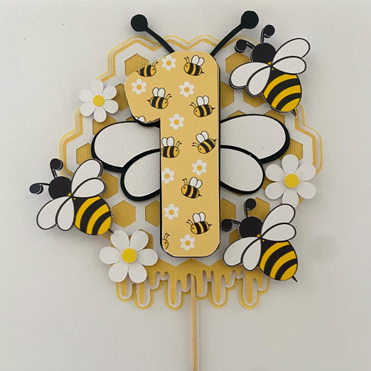 Bumblebee Cake Topper