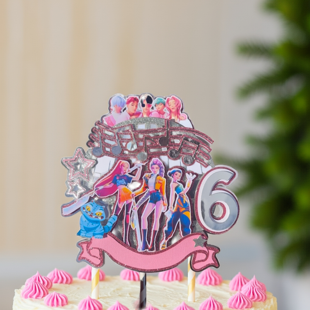 KPop Demon Hunters Cake Topper