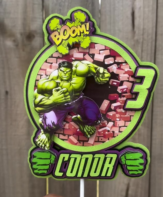Hulk Cake Topper